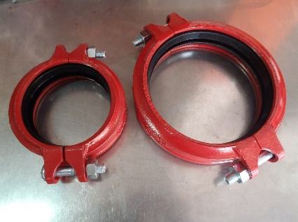 Red bolt couplings
