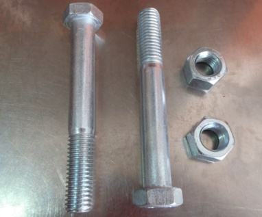 Bolts and nuts for butterfly valve or flange